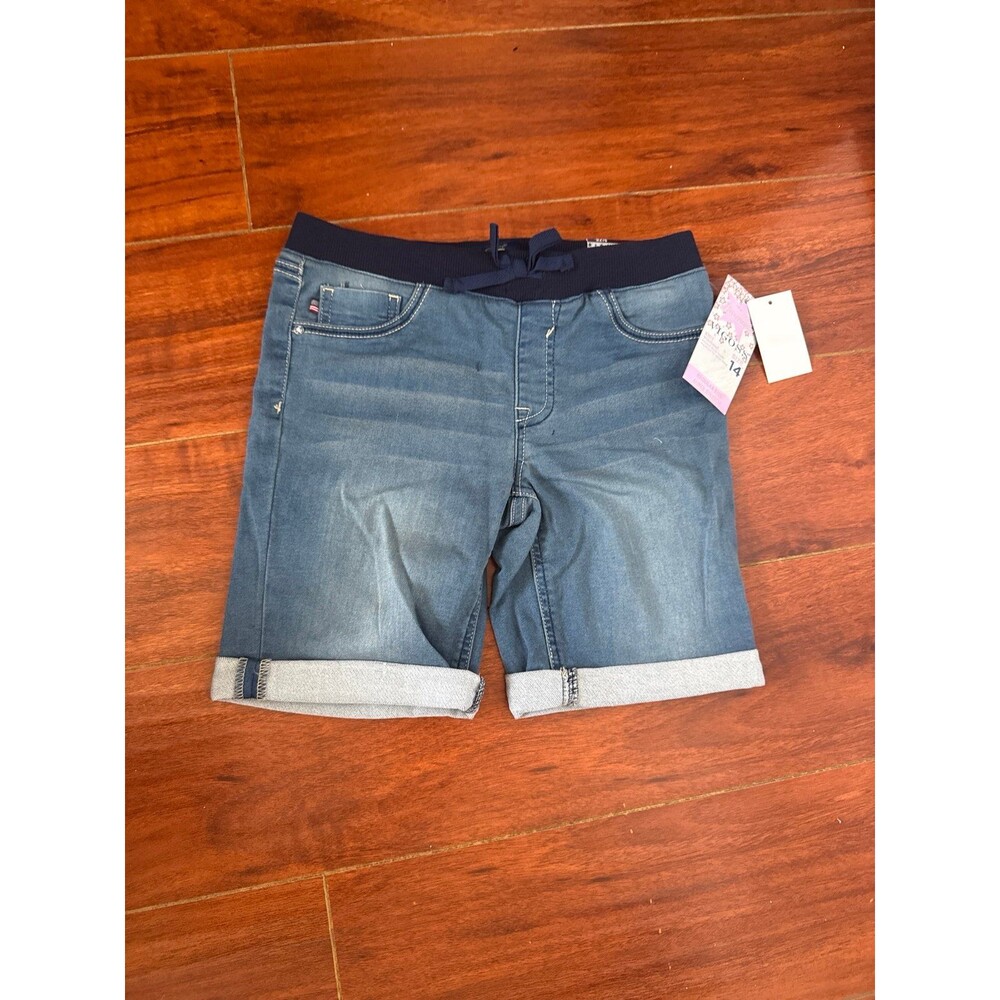 Girls Size 14 Denim Stretch Shorts 14